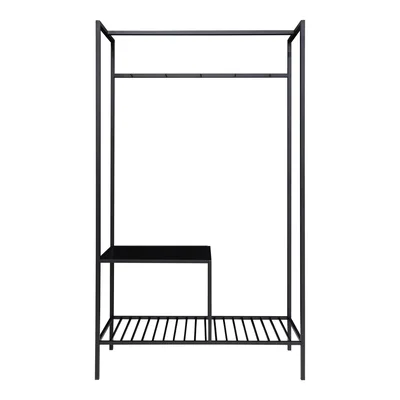 Juoda universali spinta su 2 lentynomis House Nordic Vita, 170 x 110 cm