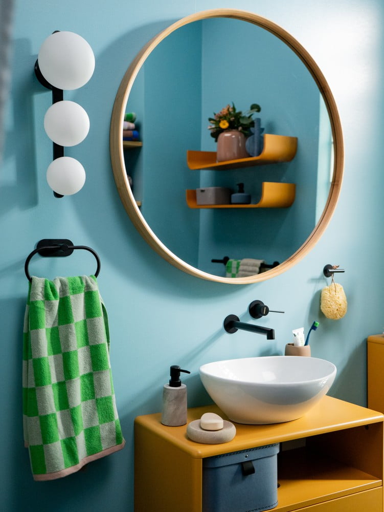 Įkvėpimas : Vonios kambarys, Glamūrinis stilius, Tekstilė