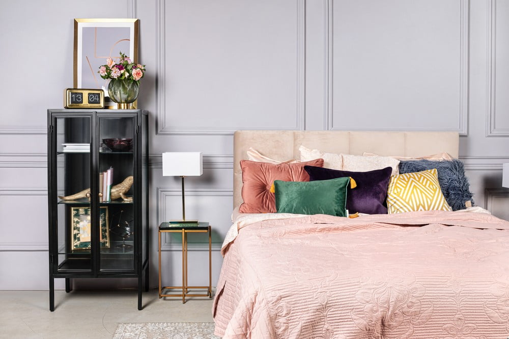 Įkvėpimas : Glamūrinis stilius, Miegamasis