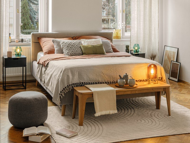 Įkvėpimas : Miegamasis, Boho stilius