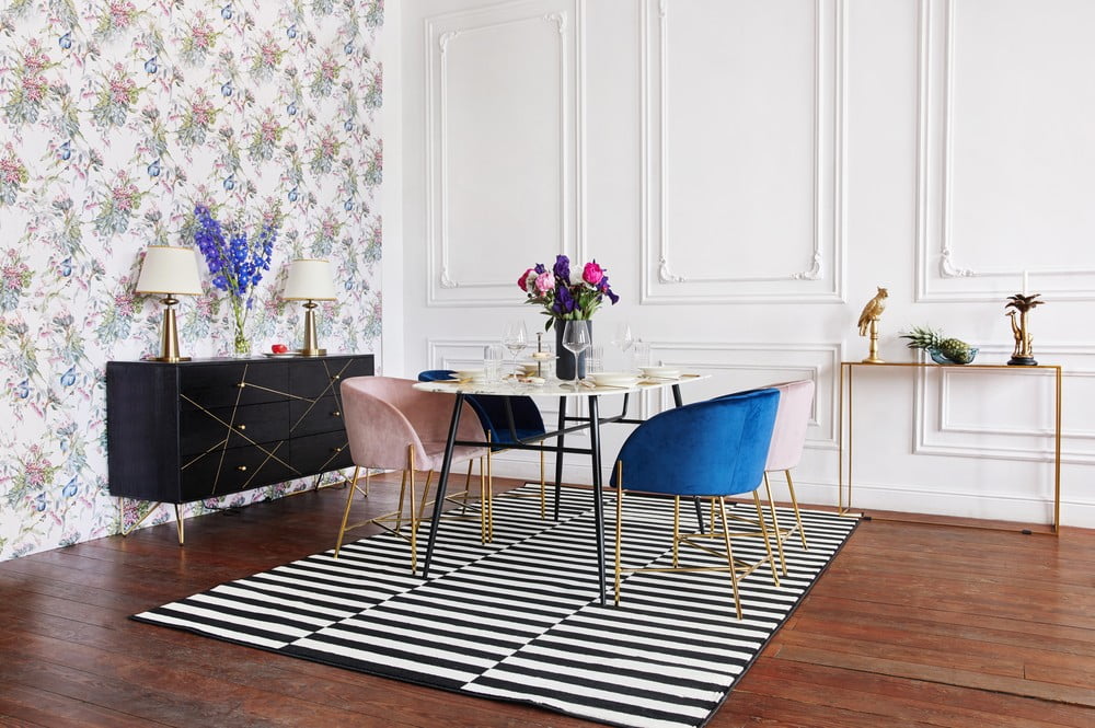 Įkvėpimas : Glamūrinis stilius, Valgomasis