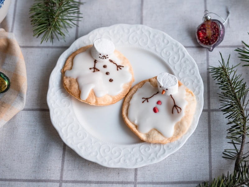 Greitas Kalėdų receptas vaikams: sausainiai su sniego seneliu