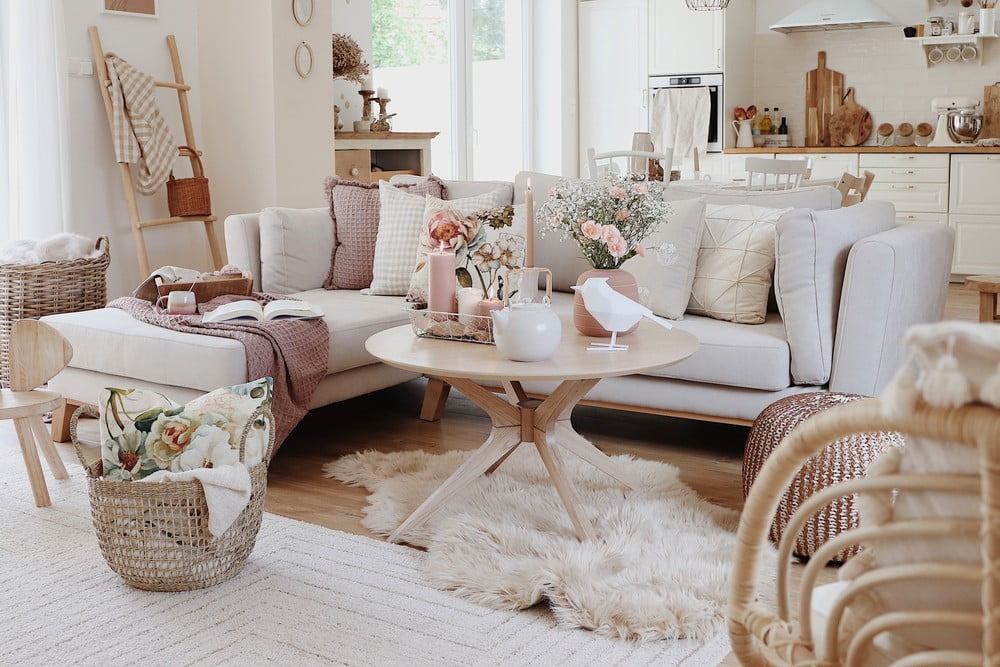 Įkvėpimas : Svetainė, Romantiškas stilius