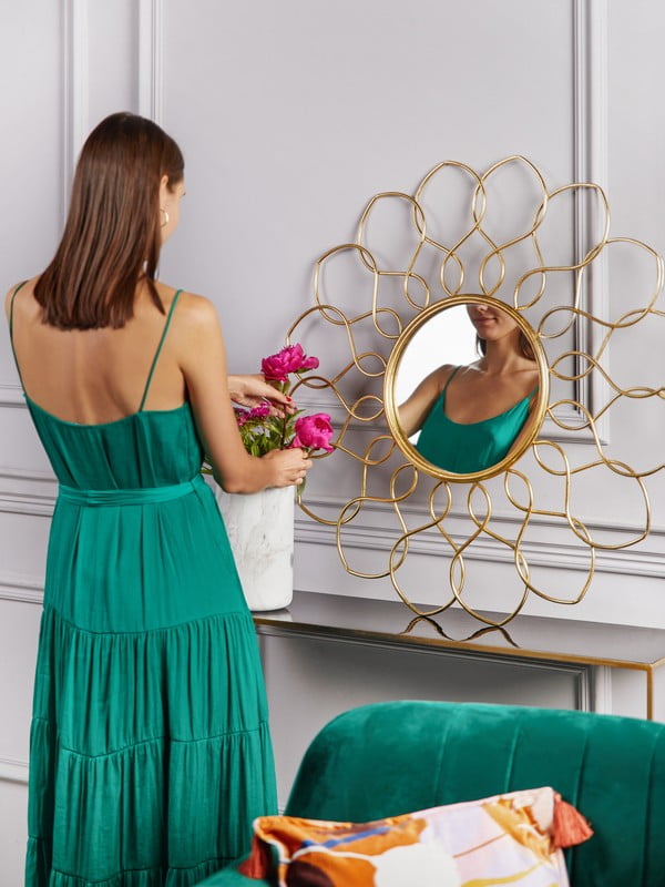 Įkvėpimas : Glamūrinis stilius, Dekoracijos, Svetainė