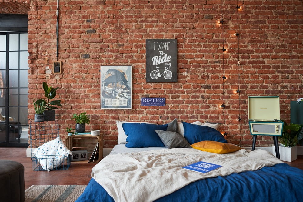 Įkvėpimas : Miegamasis, Industrinis stilius