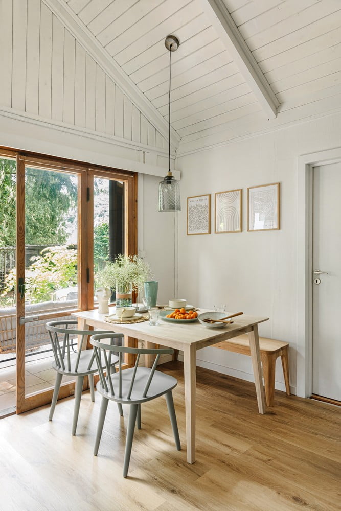 Įkvėpimas : Virtuvė ir valgomasis, Valgomasis, Kotedžas