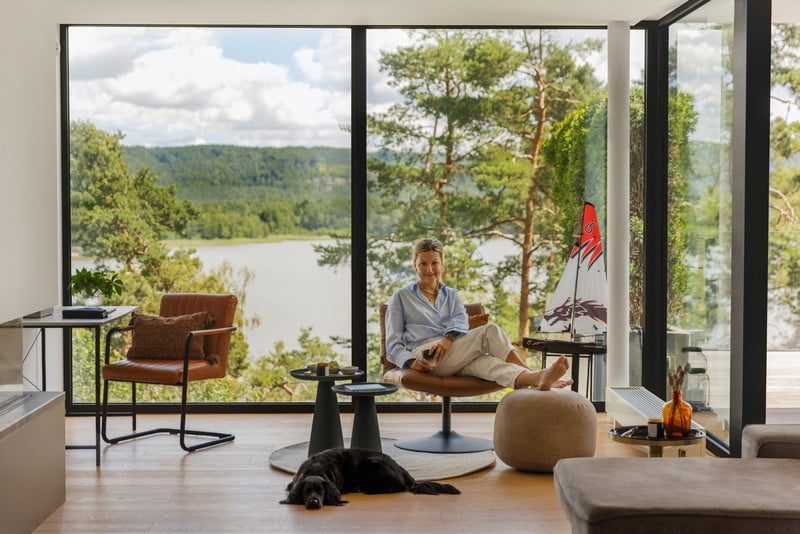 Bonami svečiuose: namai kaip dialogas tarp interjero ir gamtos