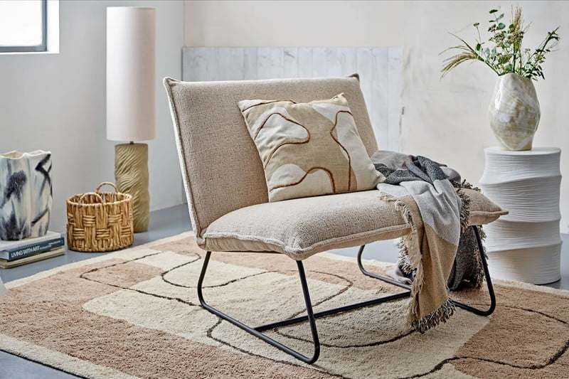 Įkvėpimas : Boho stilius, Svetainė, Tekstilė