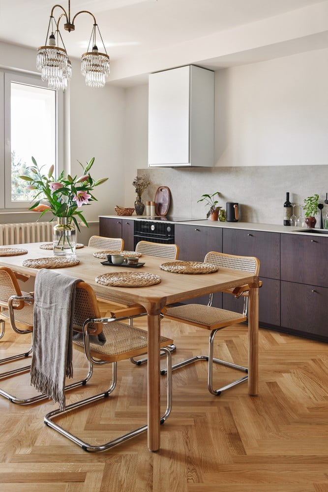 Įkvėpimas : Valgomasis, Virtuvė ir valgomasis