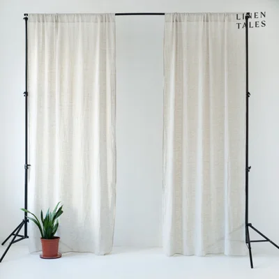 Kreminės užuolaidos 130x330 cm Daytime - Linen Tales