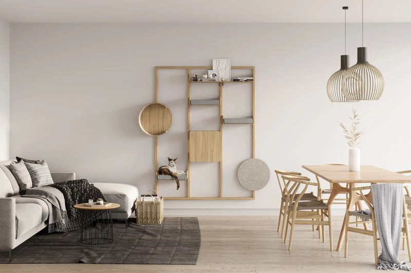 Įkvėpimas : Svetainė, Augintiniai, Skandinaviškas stilius