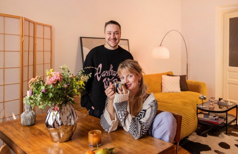 Bonami vizitas: eklektiškas butas, kuriame virtuvė tampa pagrindiniu gyvenimo ir kūrybos tašku