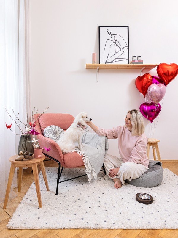 Įkvėpimas : Valentino diena, Svetainė