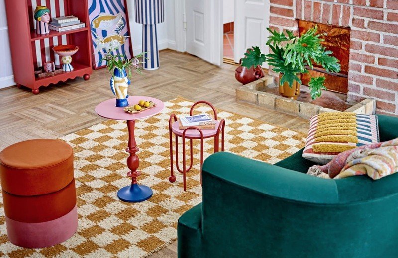 Tendencija FunHaus: cirko estetika interjero dizaine