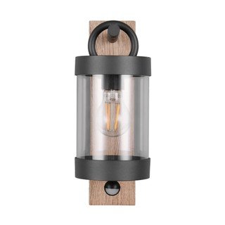 Lauko apšvietimas su judesio jutikliu