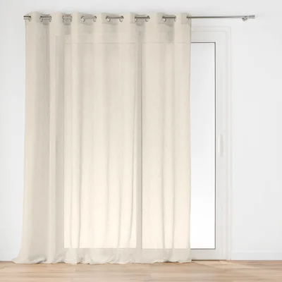 Permatoma užuolaida natūralios spalvos 240x240 cm Carlin – douceur d'intérieur