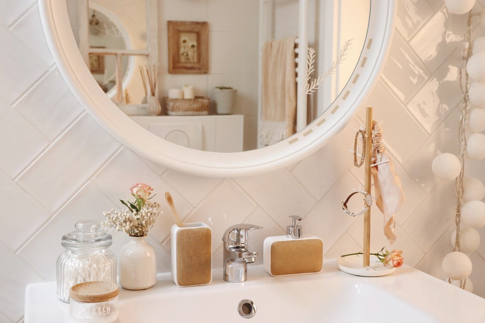 Įkvėpimas : Vonios kambarys, Sendintas stilius