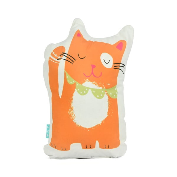 Medvilninė pagalvė Moshi Moshi Cat & Mouse, 40 x 30 cm