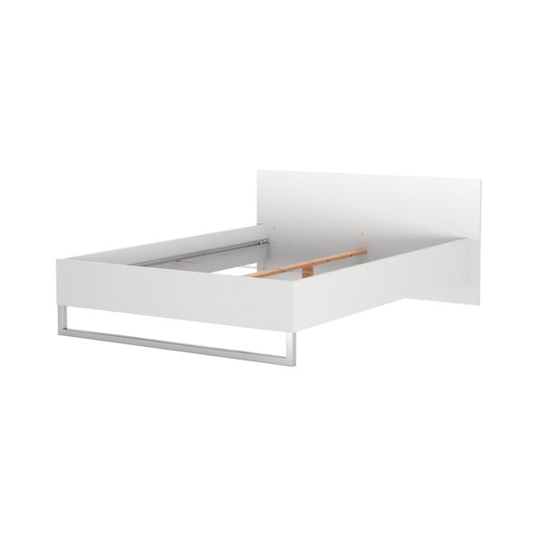 Balta dvigulė lova Tvilum Style, 140 x 200 cm