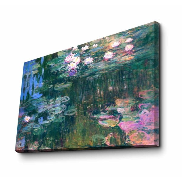 Sieninė reprodukcija ant drobės Claude Monet, 45 x 70 cm