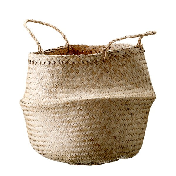 Jūros žolės krepšys Bloomingville Basket, ø 40 cm