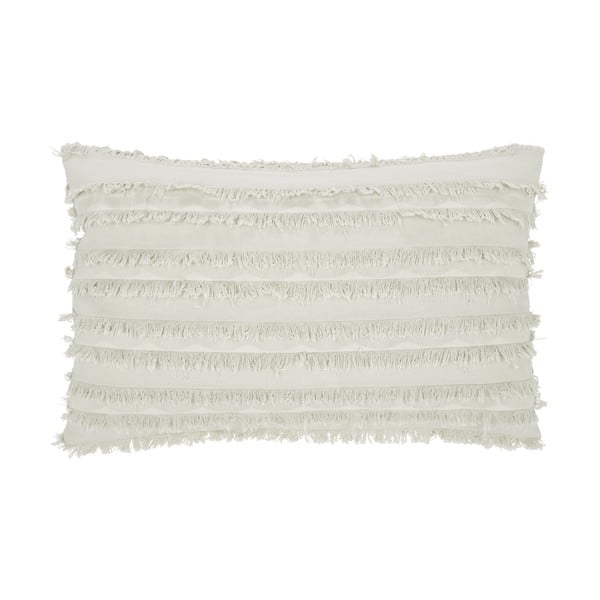Smėlio spalvos dekoratyvinis pagalvės užvalkalas Westwing Collection Jessie, 30 x 50 cm