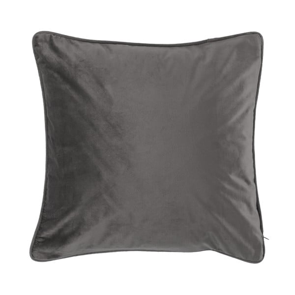 Tamsiai pilka pagalvėlė Tiseco Home Studio Velvety, 45 x 45 cm