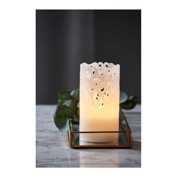 LED žvakė Star Trading Clary, aukštis 15 cm