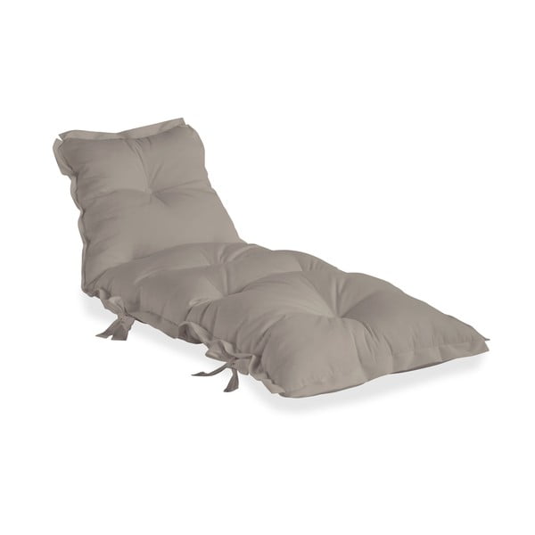 Smėlio spalvos kintamas futonas, tinkamas naudoti lauke Karup Design OUT™ Sit&Sleep Beige