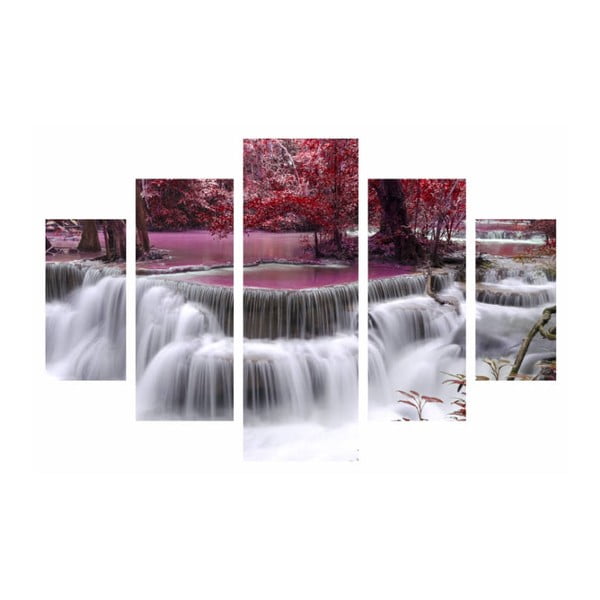 Kelių dalių paveikslas Waterfall, 92 x 56 cm