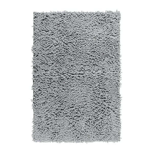 Šviesiai pilkas vonios kambario kilimėlis Wenko Chenille, 80 x 50 cm