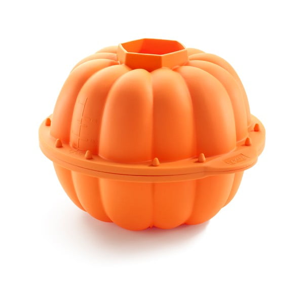 Oranžinė silikoninė kepimo forma Lékué Pumpkin