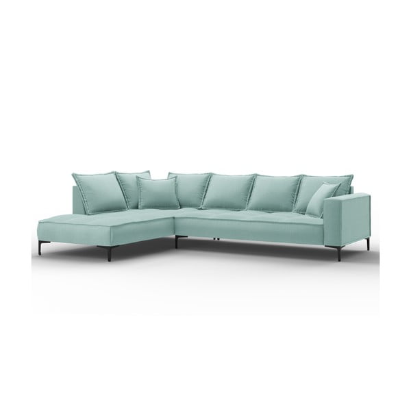 Turkio spalvos kampinė sofa Interieurs 86 Zelda, kairysis kampas