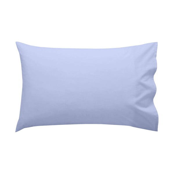Šviesiai mėlynos spalvos medvilninės pagalvės užvalkalas Fox Basic, 60 x 40 cm