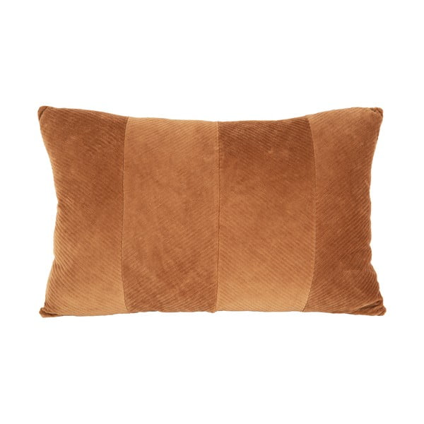 Smėlio rudos spalvos dekoratyvinė pagalvėlė PT LIVING Ribbed, 60 x 40 cm