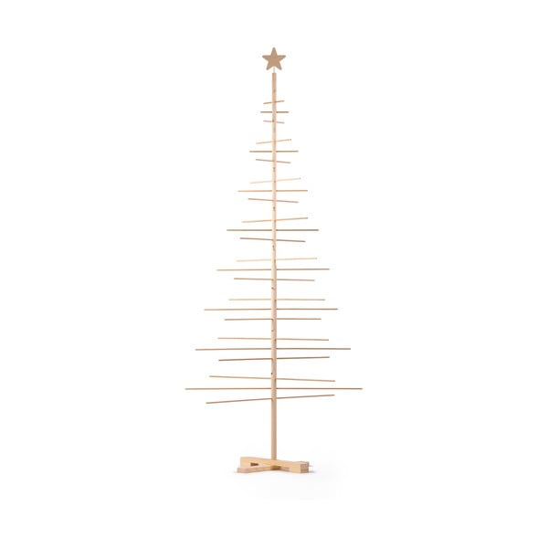 Medinė Kalėdų eglutė Nature Home, aukštis 240 cm