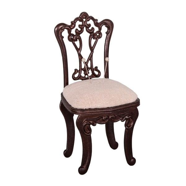 Kėdės formos smeigtukų pagalvėlė Antic Line Throne