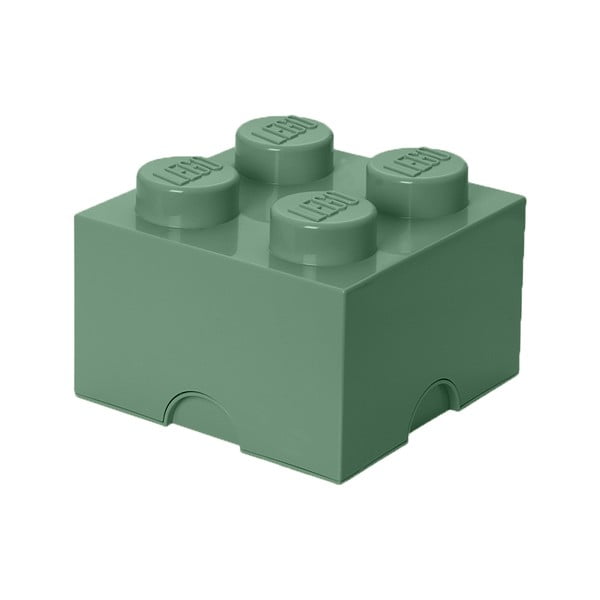 Žalia LEGO® kvadratinė laikymo dėžutė