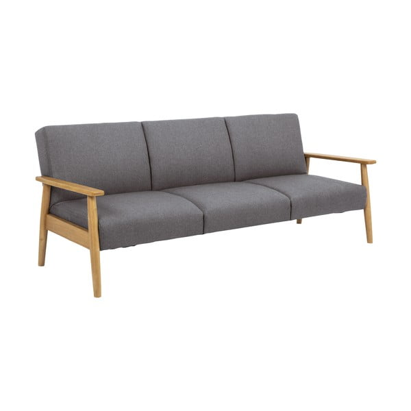 Šviesiai pilka sofa-lova Bonami Essentials Popelli