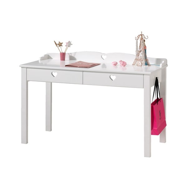 Baltas stalas Vipack Amori, 60 cm ilgio