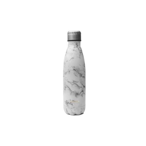 Nerūdijančio plieno termo butelis su marmuro motyvu Sabichi, 450 ml