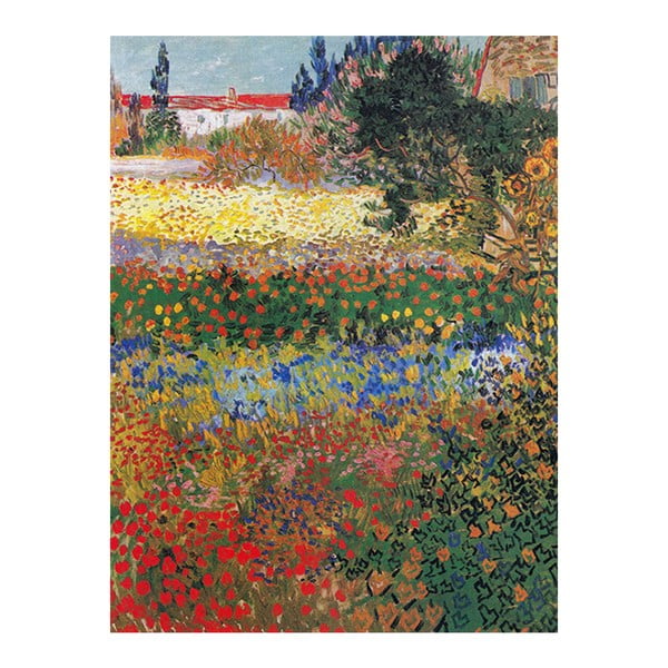Paveikslo reprodukcija Vincent van Gogh Flower Garden, 40 x 30 cm