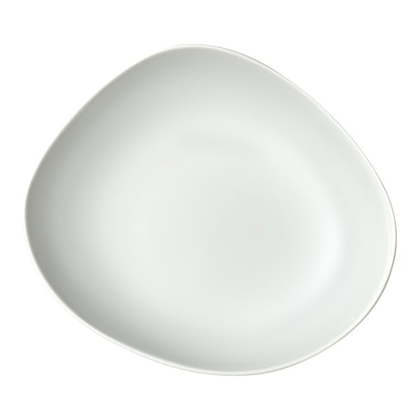 Balta porcelianinė gili lėkštė Villeroy & Boch Like Organic, 20 cm