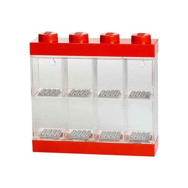 Raudona kolekcinė dėžutė 8 minifigūrėlėms LEGO®
