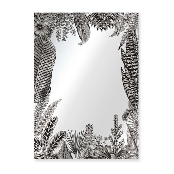 Sieninis veidrodis Surdic Espejo Decorado Kentia, 50 x 70 cm