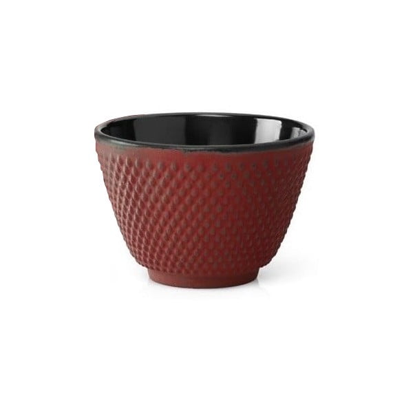 2 raudonų ketaus arbatos puodelių rinkinys Bredemeijer Xilin, ⌀ 7,8 cm
