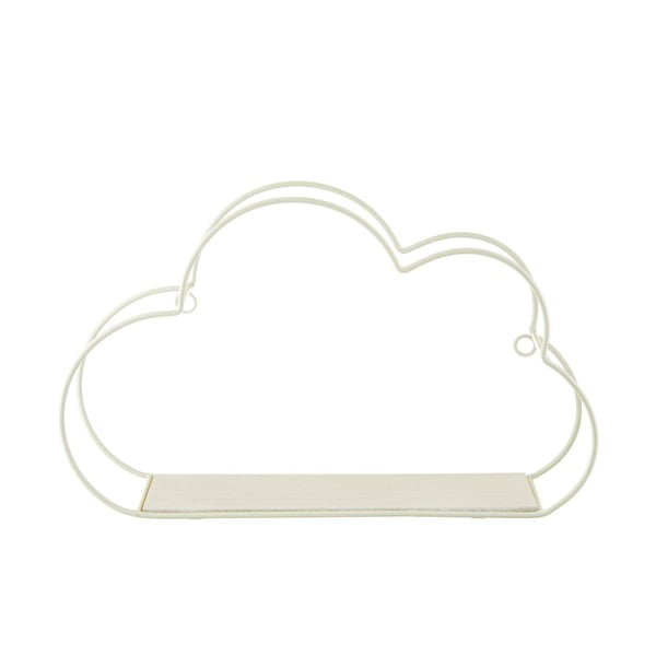 Balta sieninė lentyna Sass & Belle Cloud, šířka 35 cm