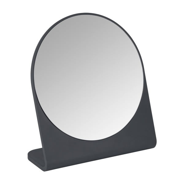 Antracito spalvos kosmetinis veidrodis Marcon