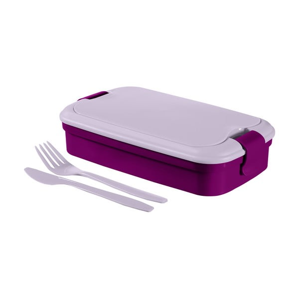 Violetinė priešpiečių dėžutė Curver Lunch & Go, 1,3 l