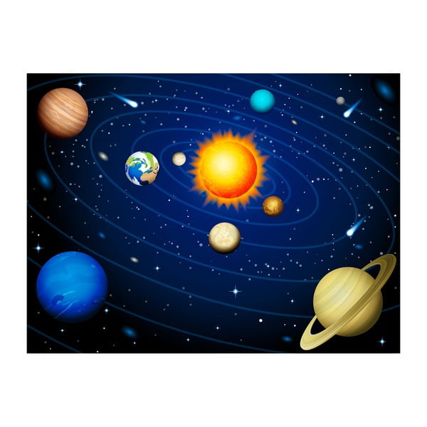 Didelio formato tapetai Artgeist Solar System, 400 x 309 cm